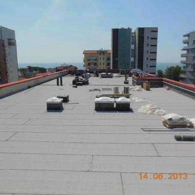 Fase 4 - posa del nuovo sistema impermeabilzzante 2